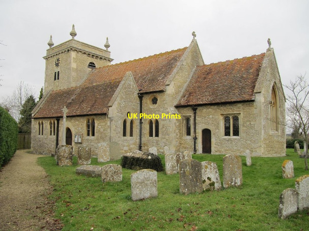 Photo 6"x4" St John The Baptist Church Brookhampton\/SU6098 c2012