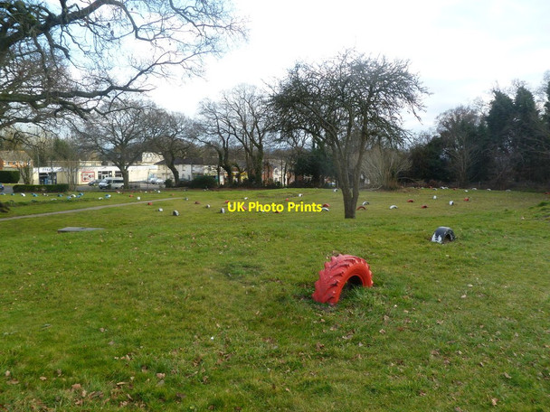 Photo 6"x4" Bovington Camp, open space Bovington Camp c2012