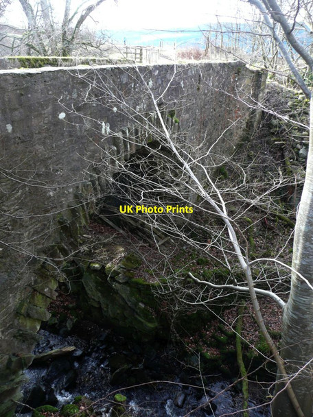Photo 6"x4" Old bridge over Dowally Burn Dalguise c2012