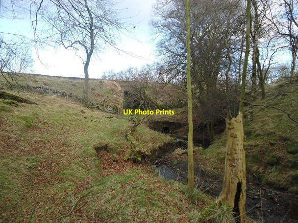 Photo 6"x4" Westerwood, unnamed burn Cumbernauld Village c2012