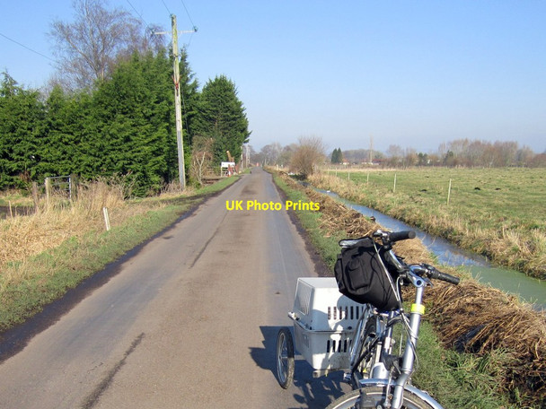 Photo 6"x4" Sharpham Drove Beckery c2012