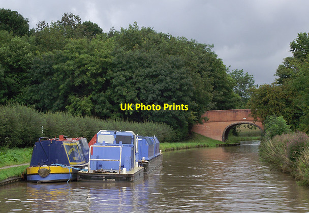 Photo 6"x4" Middlewich Branch Canal west of Middlewich, Cheshire Middlewich c2011