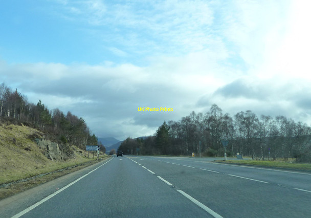 Photo 6"x4" A9 near Calvine Calvine c2012