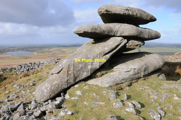 Photo 6"x4" Showery Tor Highertown\/SX1281 c2012