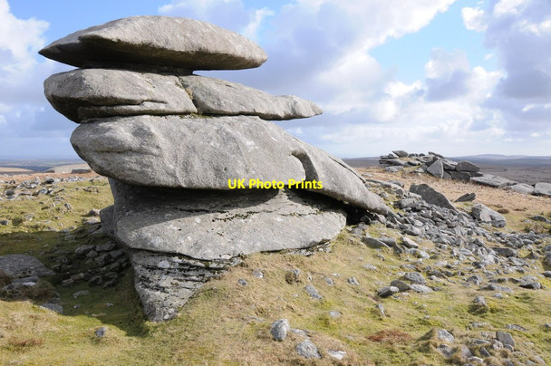 Photo 6"x4" Showery Tor Highertown\/SX1281 c2012 P1