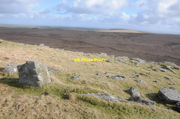 Photo 6"x4" View over Roughtor Marsh Highertown\/SX1281 c2012