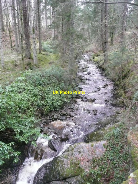 Photo 6"x4" The Banvie Burn Bailanloan c2012