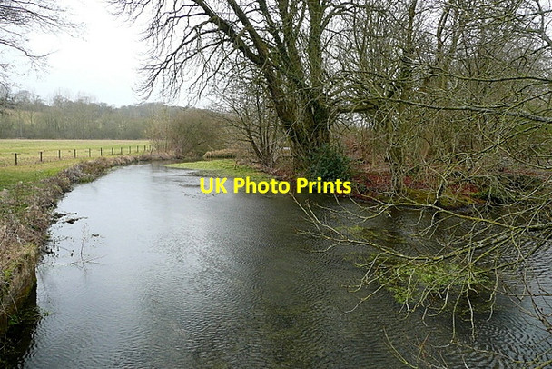 Photo 6"x4" River Kennet at Leverton Eddington\/SU3469 c2012