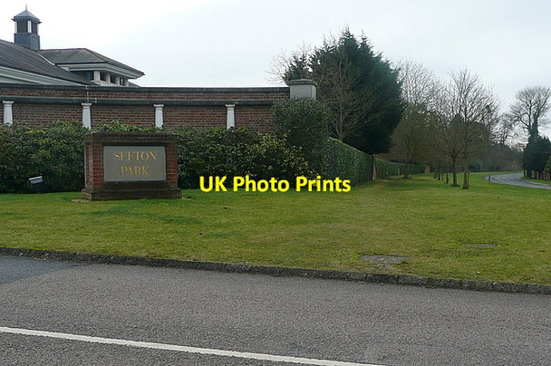 Photo 6"x4" Entrance to Sefton Park Hollybush Hill\/SU9884 c2012