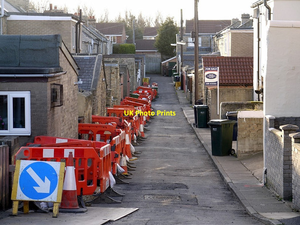 Photo 6"x4" Back lane, Stargate Blaydon c2012