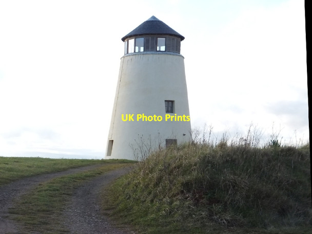 Photo 6"x4" Tower of a former windmill, now holiday accommodation for two North Whilborough c2012