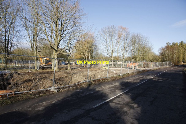 Photo 6"x4" New entrance to the site Chilton\/SU4885 c2012