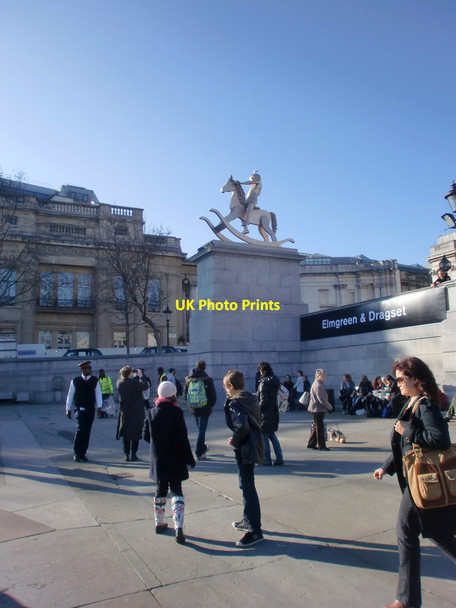 Photo 6"x4" Trafalgar Square, London SW1 Westminster c2012