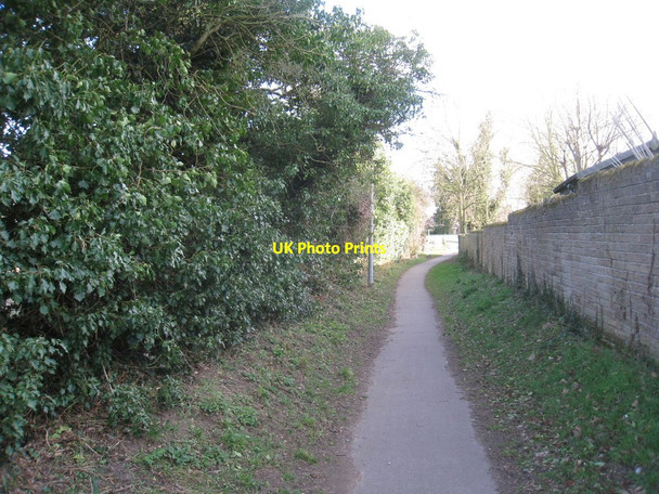 Photo 6"x4" Footpath to Coningsby Coningsby c2012