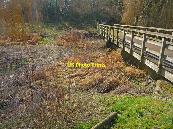 Photo 6"x4" Charlton - Charlton Lakes Drought Andover c2012