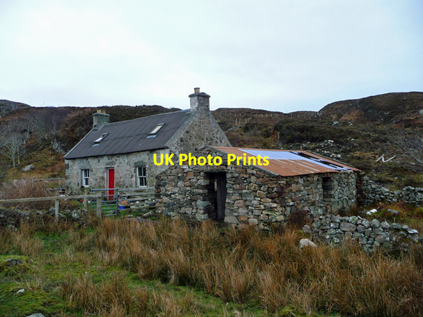 Photo 6"x4" Cottage near Point of Sleat Aird \/An \u00c0ird c2012