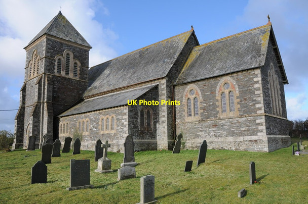Photo 6"x4" Delabole church Delabole c2012