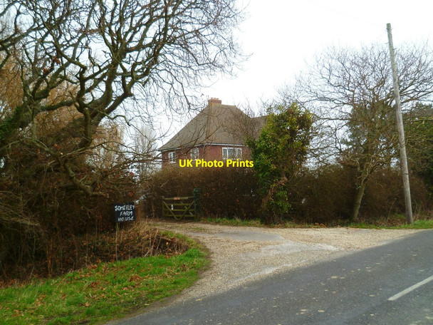 Photo 6"x4" Somerley Farm House Earnley c2012