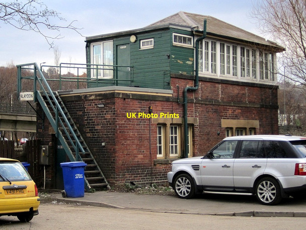 Photo 6"x4" Blaydon Railway Station Signal Box Blaydon c2012