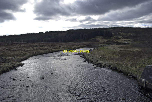 Photo 6"x4" Upper River Oykel Loch Ailsh c2012