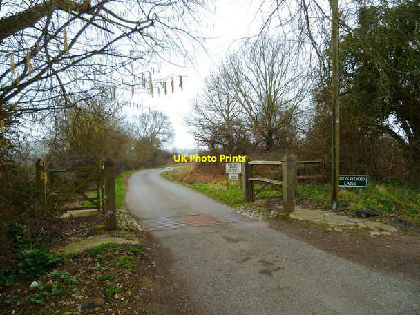 Photo 6"x4" Rookwood Lane (southern end) Rookwood c2012