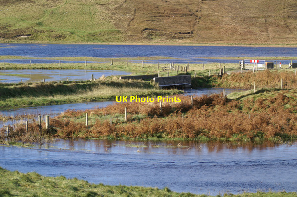 Photo 6"x4" Floods at Burrafirth Burrafirth c2005