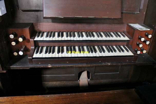 Photo 6"x4" Organ Console, St Mary Magdalene church Walkeringham c2012