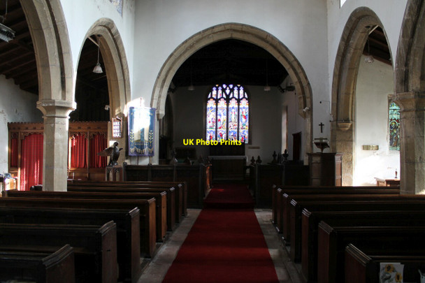 Photo 6"x4" Interior of St Mary Magdalene church, Walkeringham Walkeringham c2012