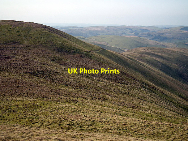 Photo 6"x4" A view over Bwlch Helygen Ysbyty Cynfyn c2012