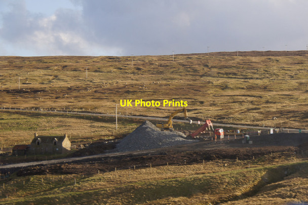 Photo 6"x4" Work on the Laggan-Tormore pipeline at Firth Laxobigging c2012