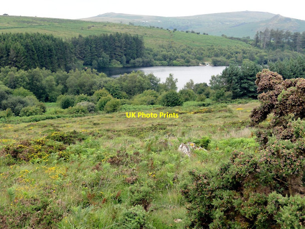 Photo 6"x4" Looking North towards Venford Reservoir Middle Stoke\/SX6970 c2011