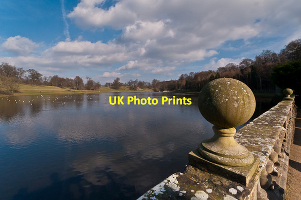 Photo 6"x4" The Lake, Studley Park Aldfield c2012
