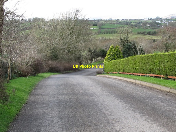 Photo 6"x4" Descending south-westwards towards the Derryleckagh valley Newry c2012
