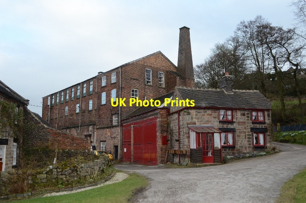 Photo 6"x4" Cheddleton Textile Mill Cheddleton c2012