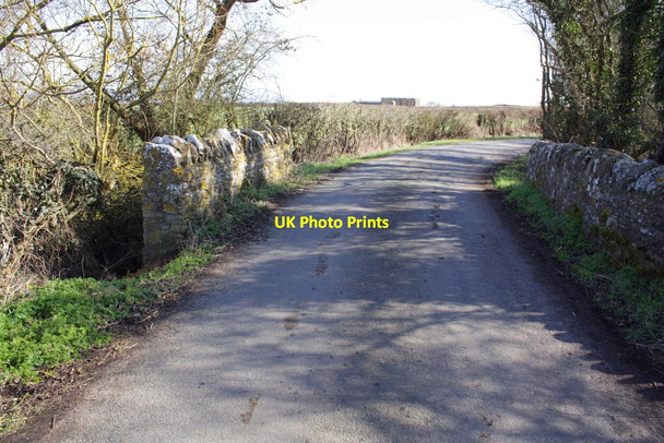 Photo 6"x4" Blackacres Bridge, Park Lane Goosey c2012