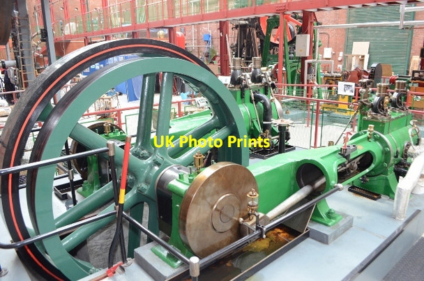 Photo 6"x4" Bolton Steam Museum - Robey Compound Bolton\/SD7108 c2012