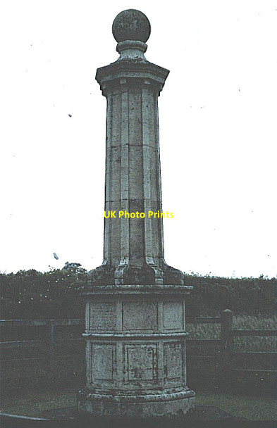 Photo 6"x4" Monument: Battle of Naseby 1645 Naseby c1983