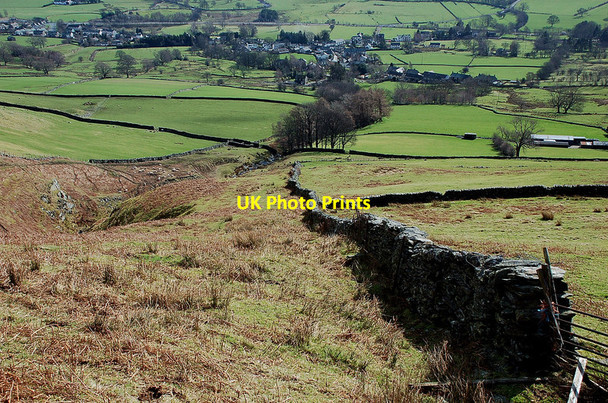 Photo 6"x4" Threlkeld  from Blease Gill Threlkeld c2012