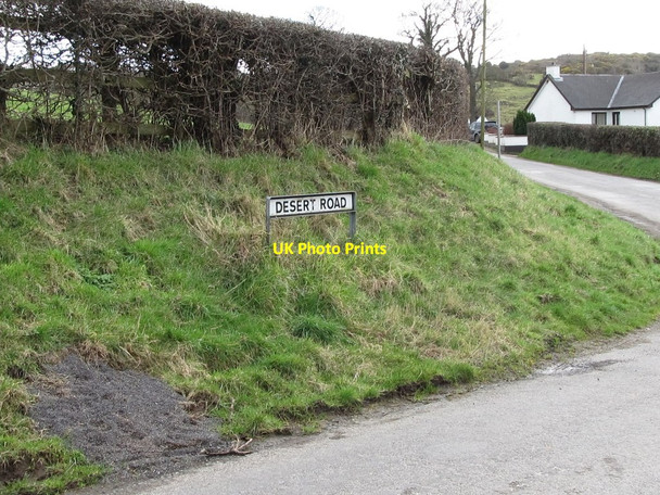 Photo 6"x4" The junction of Desert Road and Benagh Road at Glenny's Bridge Mayobridge c2012