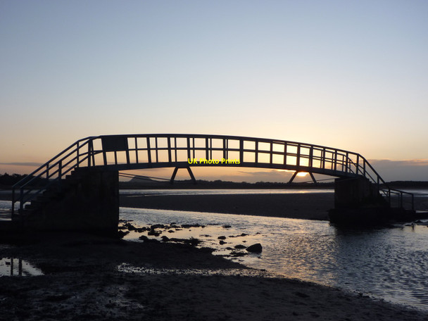 Photo 6"x4" Coastal East Lothian : The Footbridge at Belhaven Dunbar c2012