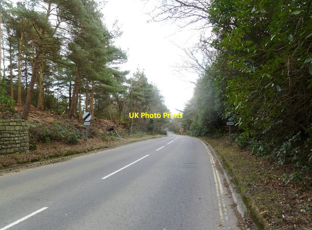 Photo 6"x4" Bovington, country road Bovington Camp c2012