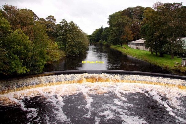 Photo 6"x4" Weir on the River Wenning Hornby\/SD5868 c2011