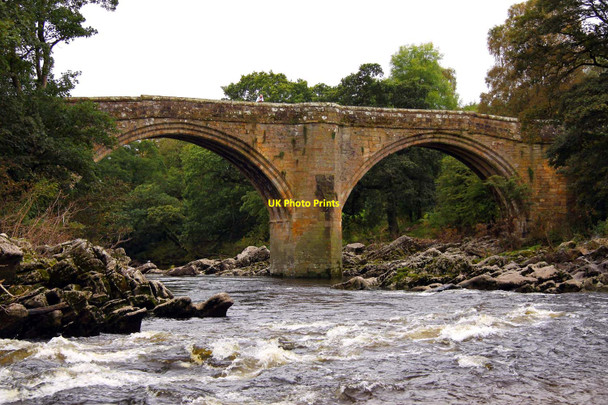 Photo 6"x4" The Devil's Bridge over the River Lune Kirkby Lonsdale c2011