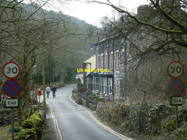 Photo 6"x4" Lane into Miller's Dale village from Litton Mill Miller's Dale\/SK1473 c2012