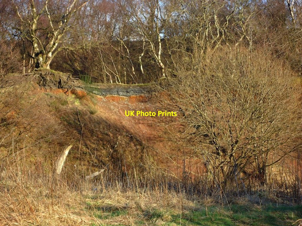 Photo 6"x4" North Calder Water, erosion Airdrie\/NS7665 c2012