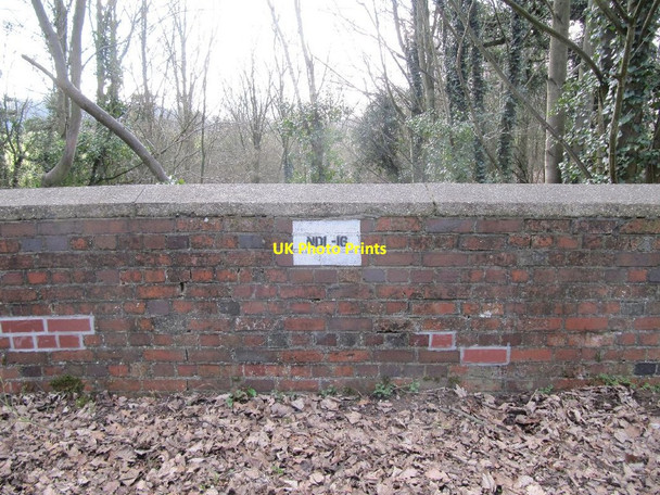 Photo 6"x4" Number on the Bridge Hermitage\/SU5173 c2012