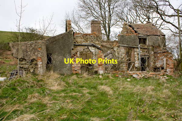 Photo 6"x4" Ruined House at Hill House Comley\/SO4896 c2012