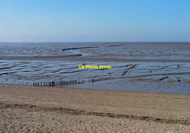 Photo 6"x4" The Wash, beach at Snettisham Shepherd's Port c2012