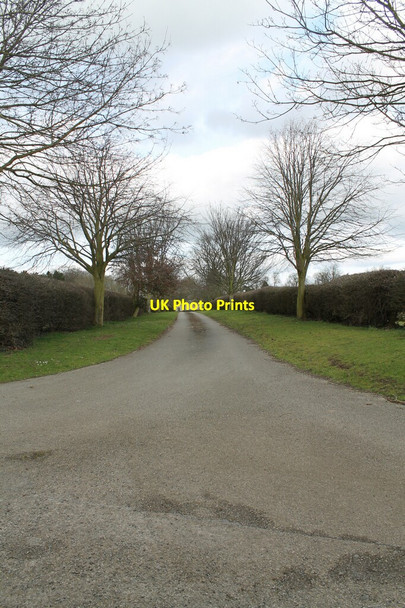 Photo 6"x4" Track to Grange De Lings Riseholme c2012