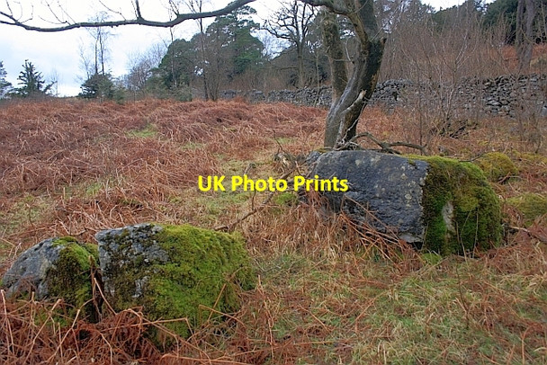 Photo 6"x4" Boulders, Whitbarrow Beck Head\/SD4484 c2012